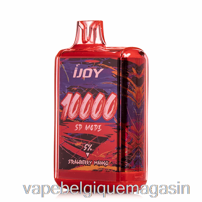 Vape Belgique Ijoy Bar Sd10000 Jetable Fraise Mangue